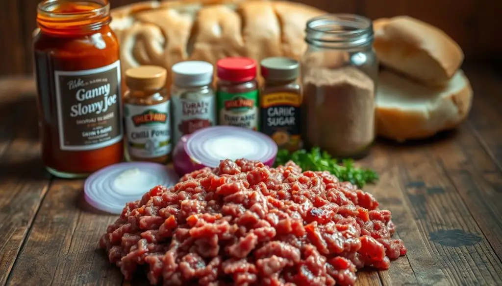 Sloppy Joe ingredients Sloppy Joe ingredients